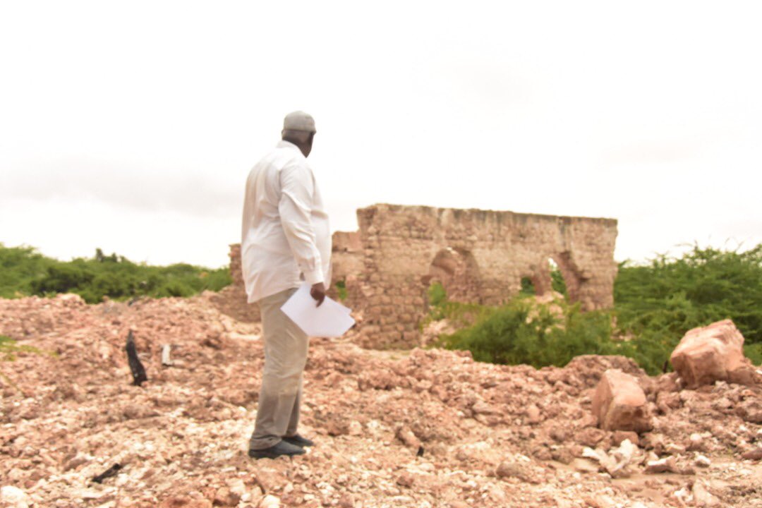 MuseumSaryan's tweet photo. Restoration of Ruins of Ancient settlements at Bulahar.@Saeedshukrihus1 #Somaliland #MuseumsAndChill @IcomOfficiel https://t.co/N93UzTwoAi