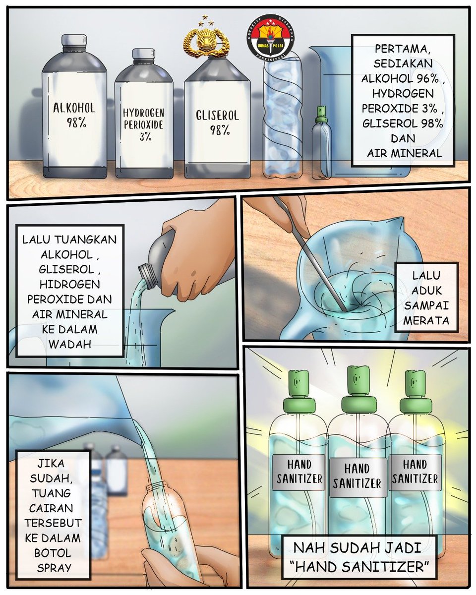 تويتر Divisi Humas Polri على تويتر Halo Sobat Polri Yuk Kita Ketahui Cara Membuat Hand Sanitizer Https T Co Tbewgdbtsl