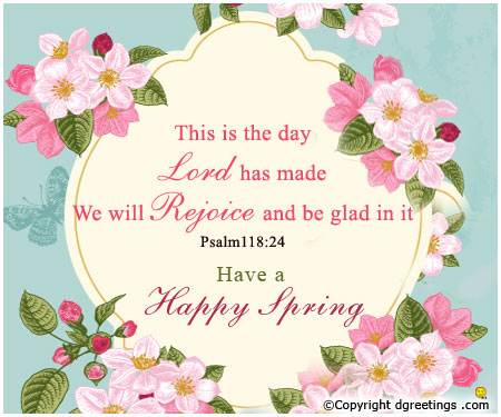 dgreetings's tweet image. This is the day Lord has made
We will rejoice and be glad in it.
Psalm118:24
dgreetings.com/spring/spring_…
#Springquotes #Sayings #Famousquotes #cards #blossom #Springtime