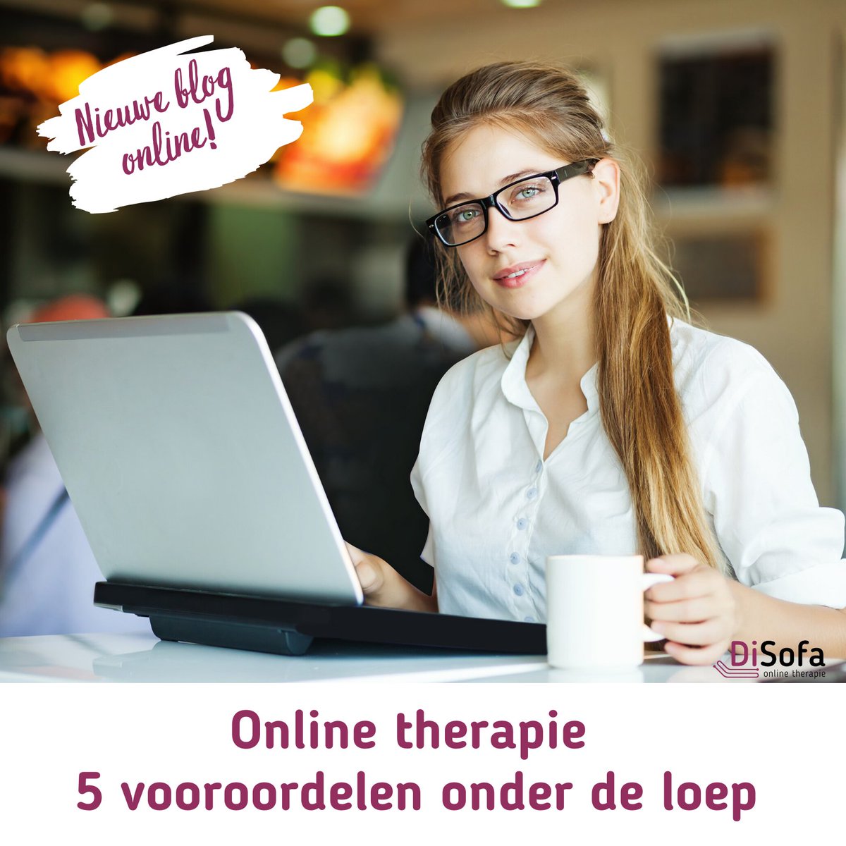 Nieuwe blog  👉 Online therapie - 5 vooroordelen onder de loep. 
Online behandeling van psychische problemen vinden veel mensen een minder aantrekkelijk idee. Tijd om op de 5 meest voorkomende vooroordelen in te gaan ➡️ bit.ly/2X9hrDE

#onlinetherapie #ehealth
