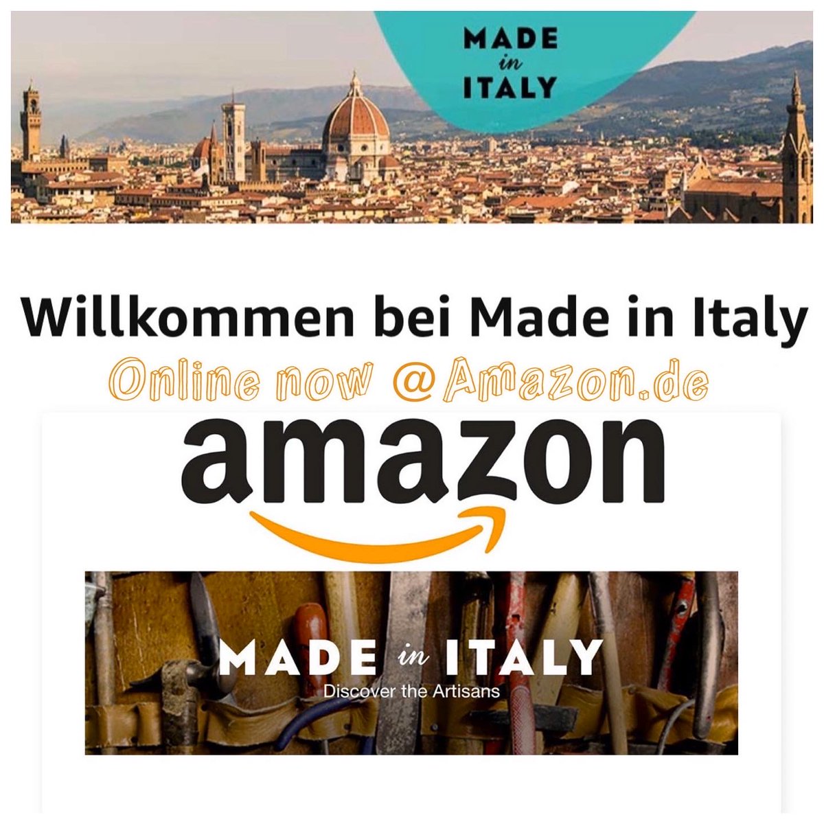 ITABerlin_'s tweet photo. Findout our @amazon partnership to help #ItalianSME grow their #businesses&promote #Italianculture + #entrepreneurship throughout Italy,France,Germany, Spain,UK&UnitedStates.We launched it before Covid19,but its even more important these days https://t.co/5CQmEzLipX
#madeinitaly https://t.co/Y6lZulKLjQ