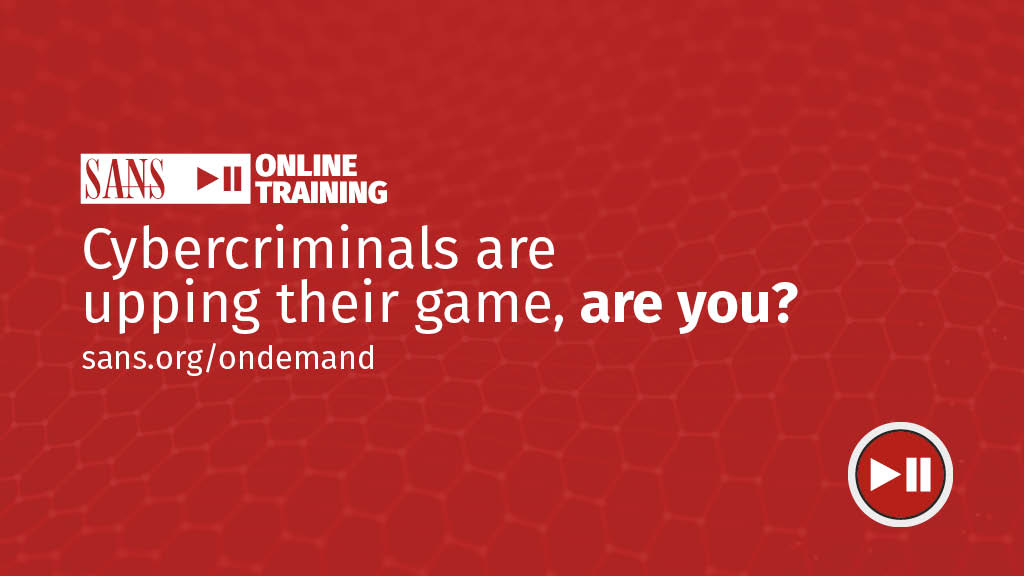 SANSEMEA's tweet photo. Businesses around the globe are activating their business continuity plans for remote activity - make
sure you don’t get left behind as this accelerates.

Prepare for the new normal without leaving the house, and train with SANS OnDemand Training: https://t.co/Xh8UYHJesa https://t.co/tApFWhkSlN