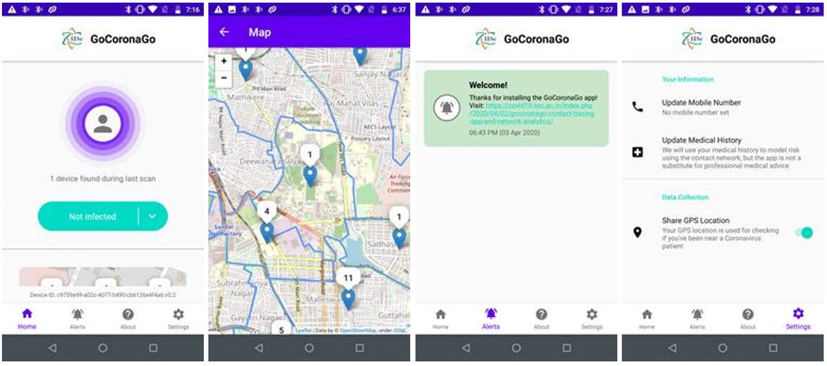 #GoCoronaGo, an #COVID #contacttracing app is being tested on IISc campus. We are looking for Android dev volunteers with good Kotlin skills to take it beyond. Drop us a note with your CV at gocoronago@iisc.ac.in
bit.ly/GCGHelp
bit.ly/GCGAbout

#TechForGood