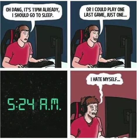 US_Armyy's tweet photo. When you are gaming, there is no such thing call time https://t.co/ZoLd3m4cva