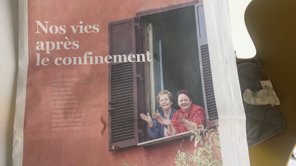 MdM_LeSoir's tweet photo. Constats, leçons, questionnements à propos de ce qui viendra après la crise du #coronavirus Peut-on reprendre le cours des choses comme si de rien n’était ? Comme si nous n’avions rien appris ? Un supplément pour entamer le débat. Cest dans @lesoir #climat #transition https://t.co/QNOFHFvJGh