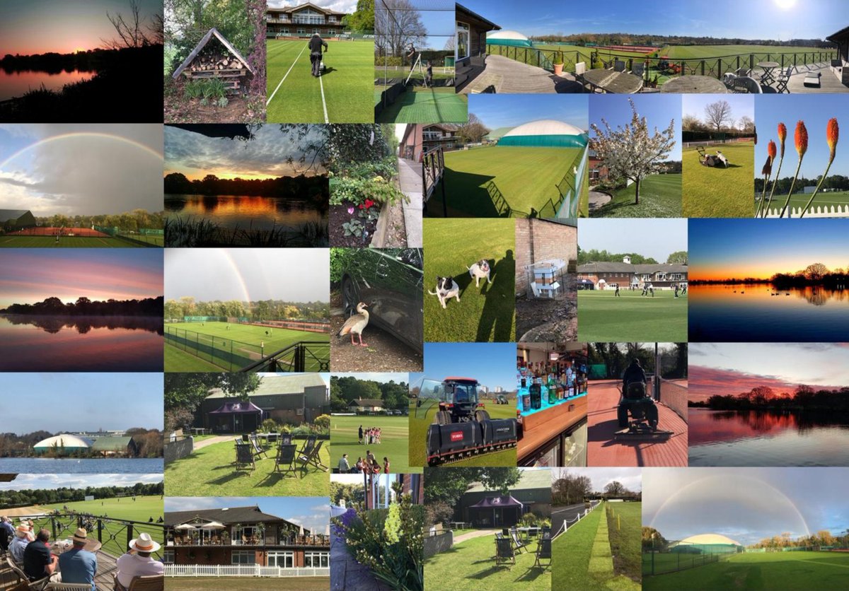 We miss all our members and our beautiful grounds 🙏 What do you miss most about The #Wimbledon Club during #SelfIsolation?