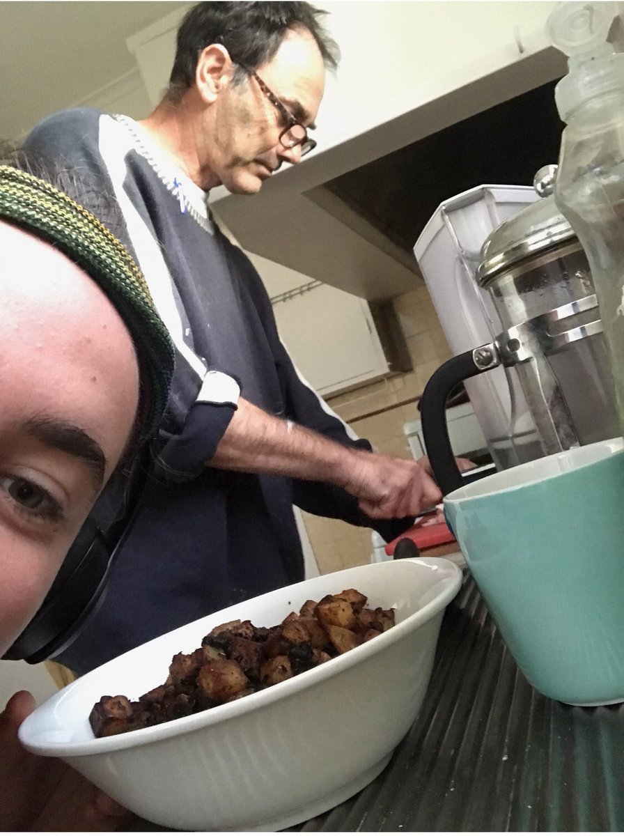 ivorytowerjourn's tweet photo. God I miss my husband’s cooking & teenage daughter’s pilfering! #MissingMelbourne https://t.co/mUmV8Qb6eq