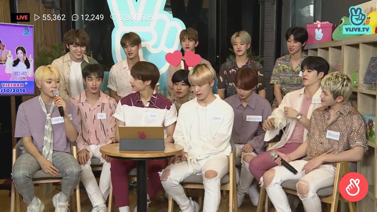 Wonwoo really said to jihoon that this spot for smallest boy is not his 
