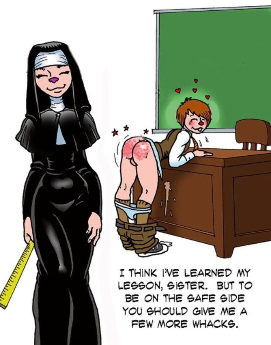 941px x 1200px - Nun Spanking Cartoons | BDSM Fetish