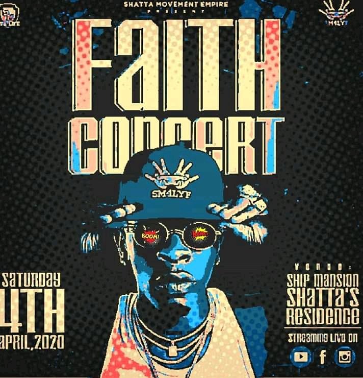 ChuzhB's tweet photo. Tonight @shattawalegh De Dancehall Messiah is performing on water #Pool Witness on YouTube,FB and Instagram live 
#FaithConcert 
#InfinixTweet2Stream 
We going #Allout tonight don't left out https://t.co/xRTsc6ysvy
