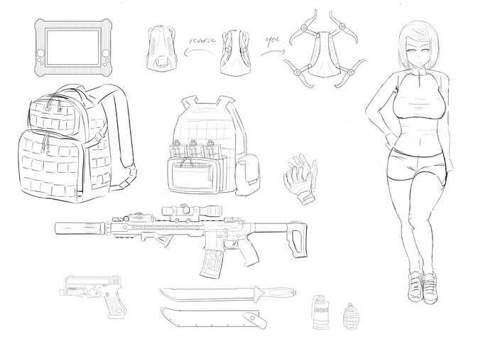 ペン入れ楽しい。どんどんやるでー 