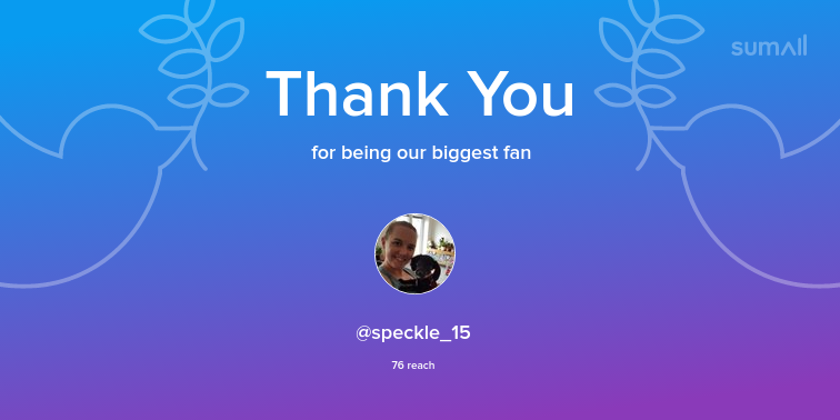 SignedByKJ's tweet photo. Our biggest fans this week: speckle_15. Thank you! via https://t.co/EqszZNxxtw https://t.co/mqX0PUxGen
