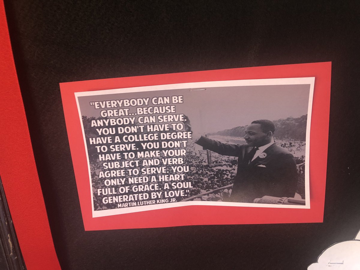 CoachBWhite7's tweet photo. 52 years ago a great American, Martin Luther King, senselessly &amp; tragically lost his life serving &amp; leading the Civil Rights Movement in Memphis,  TN.....In schools &amp; streets across the country he continues to inspire....in his honor post a favorite quote with #MLKInspiration https://t.co/8eQ0Bsun92