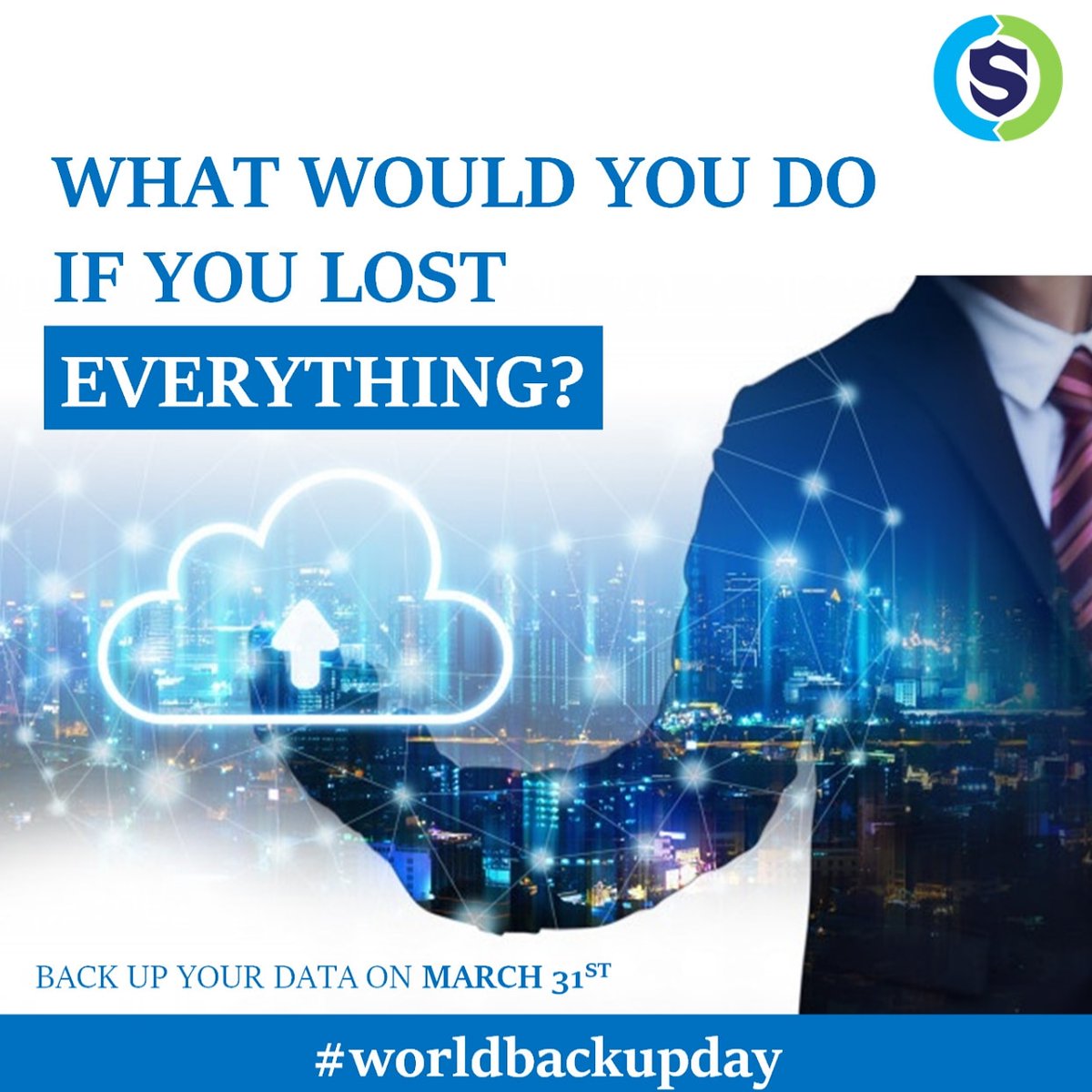 SkillOxid's tweet photo. Don't be an april fool, back up everything
#skilloxide #clubdexterity #startupindia #business #anantsambhavna #training #webdevelopment #clientreviews #liveproject #qualitywithspeed #internship #interns https://t.co/sZ4XrcQiAI