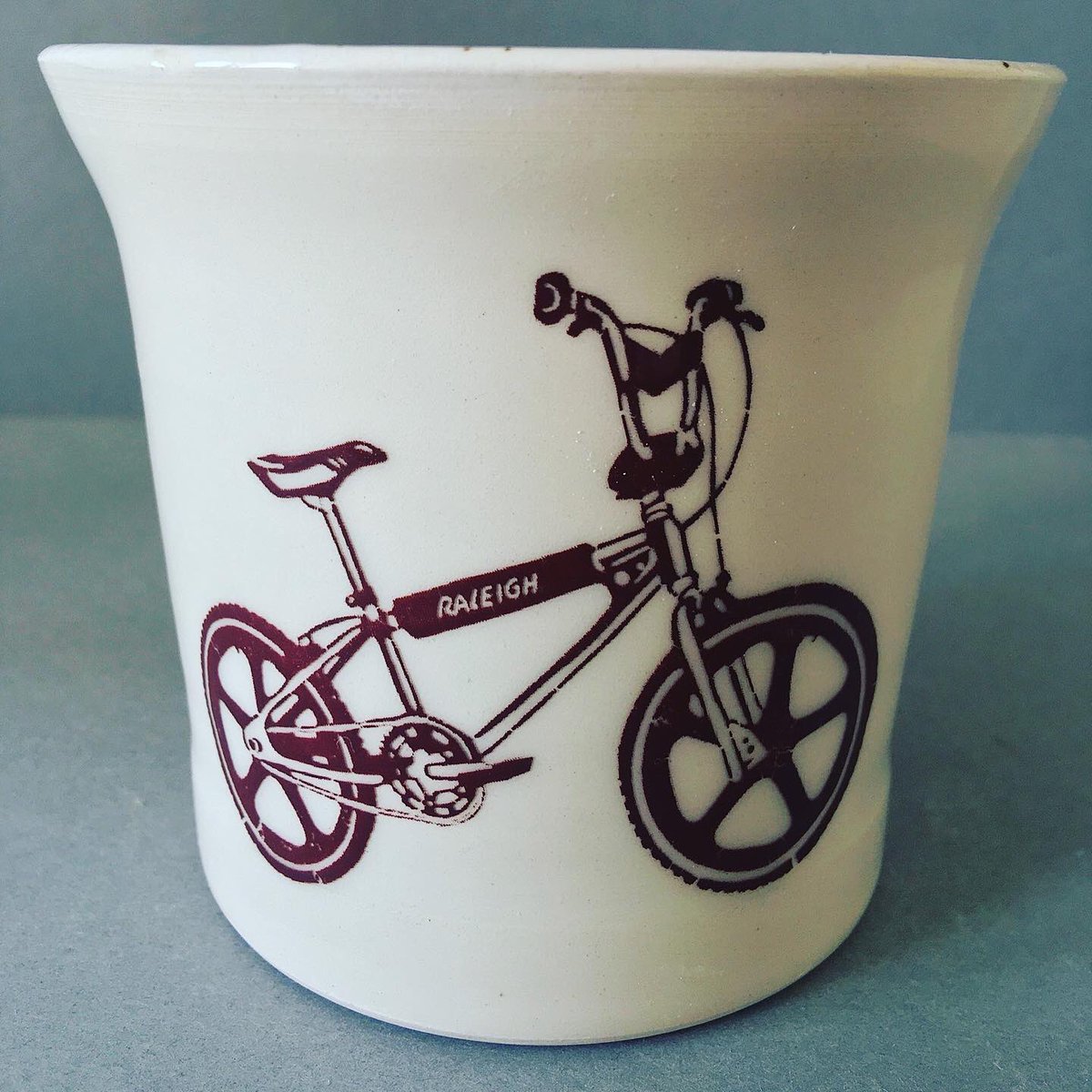 McPots18's tweet photo. ❤️My sort of Maths.Thank you Sarah @del_art_ful for trusting me with your super funky, very beautiful prints....I LOVED popping them on my pots. #supportthemakers #printmaker #potter #artteachers #cassette #drmartens #ceramics  #creativetrust #creativerisk #creativelove https://t.co/mS40VeqdZp