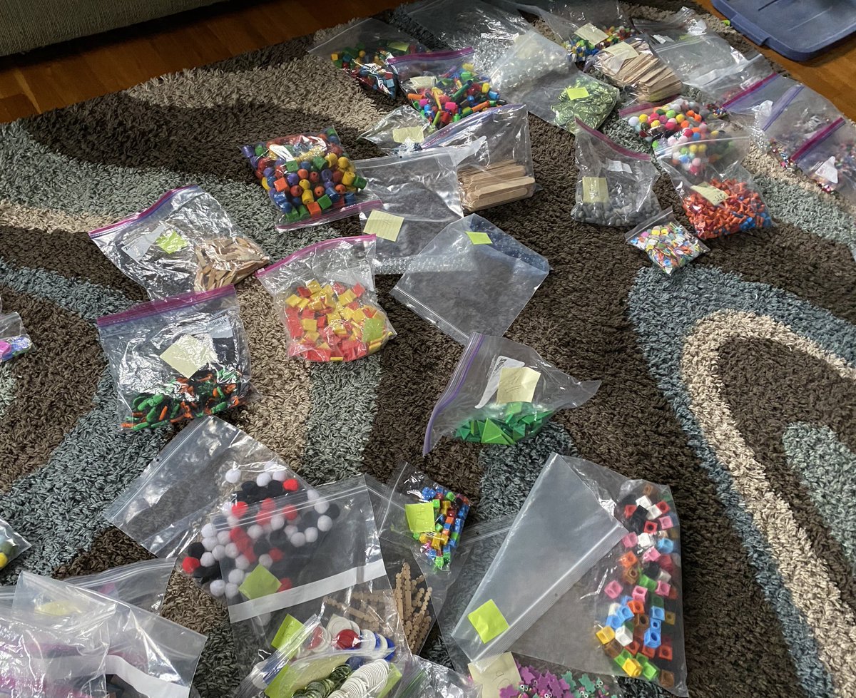 RawdingMolly's tweet photo. This has been an ongoing project for the last 3 weeks—counting &amp; organizing my #countingcollections! Grateful for my helpers!#countingcollectionsathome 

Getting ready for our kiddos! Miss you @Torpey111 @FiskeKinder103 @mrsashew @mrsashew @cwai09 @Linda_Menkis @kmgobiel 😊💭🔢✏️ https://t.co/TaChBRFqVt