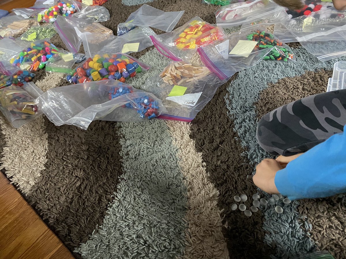 RawdingMolly's tweet photo. This has been an ongoing project for the last 3 weeks—counting &amp; organizing my #countingcollections! Grateful for my helpers!#countingcollectionsathome 

Getting ready for our kiddos! Miss you @Torpey111 @FiskeKinder103 @mrsashew @mrsashew @cwai09 @Linda_Menkis @kmgobiel 😊💭🔢✏️ https://t.co/TaChBRFqVt