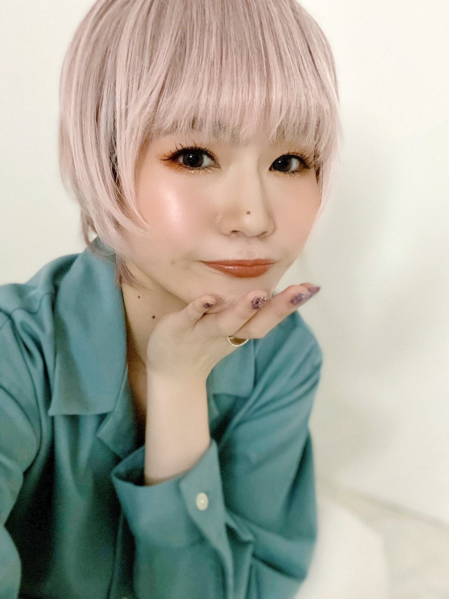 Elly On Twitter 撮影でした 久々のハイトーンショート この