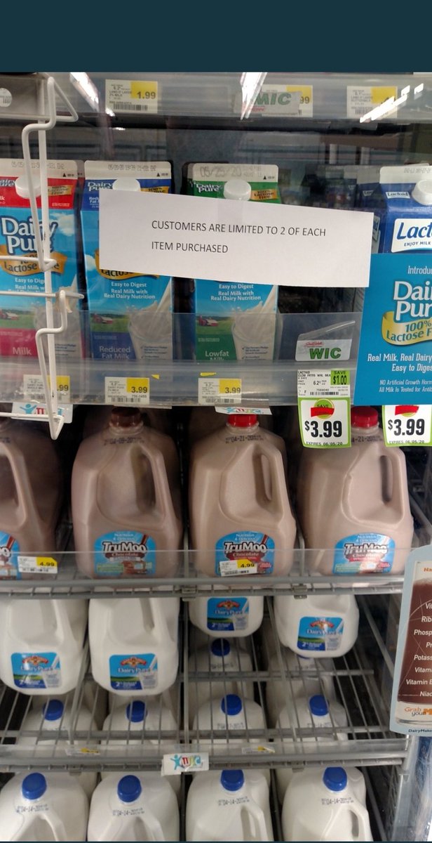 FellerCattleCo's tweet image. Sad abuse of American people as milk is poured on ground and cash cattle fall