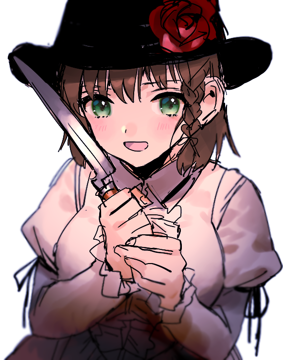 「(嗚咽);;;;;;;;;;;;;; 」|いんげんのイラスト