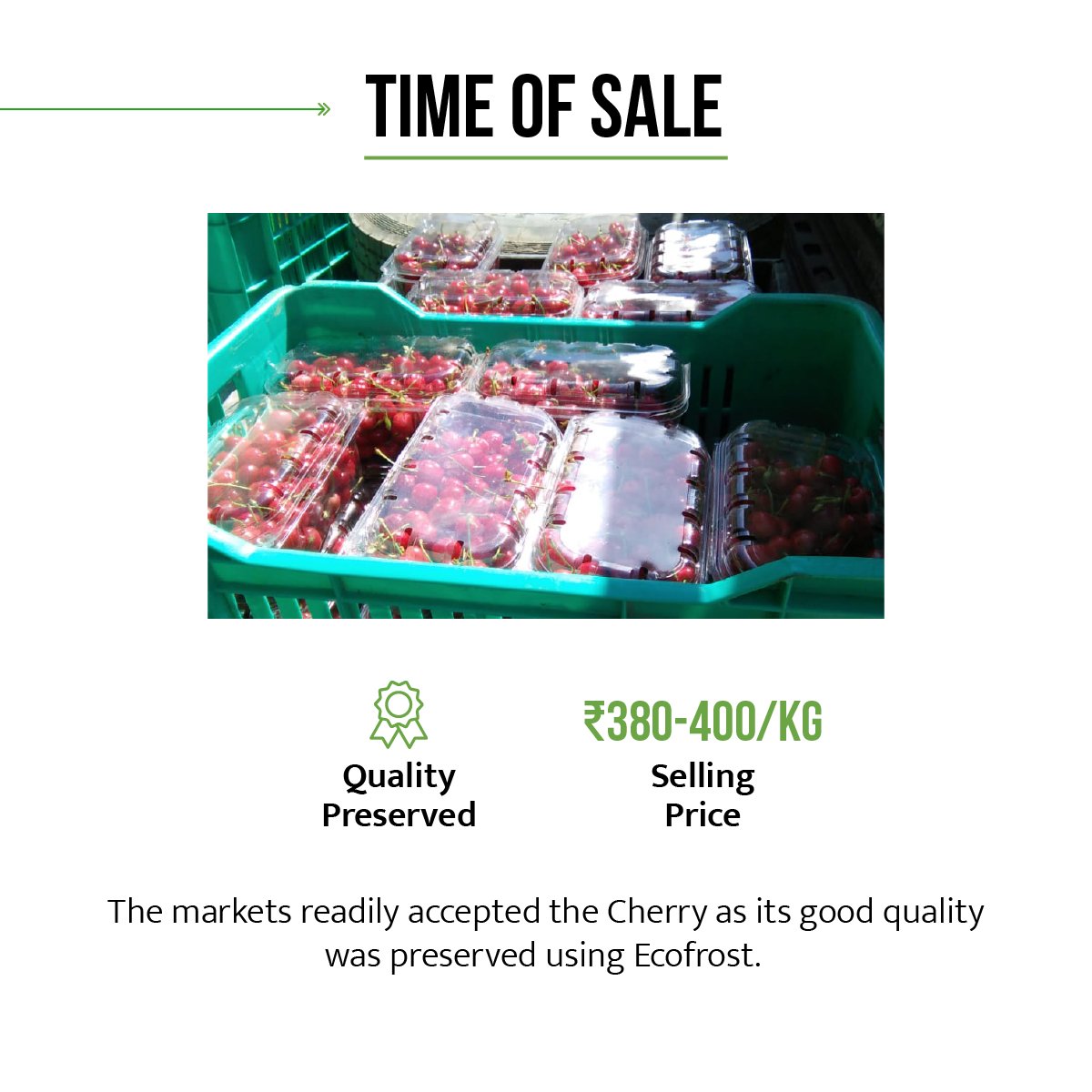 EcozenSolutions's tweet photo. #EcozenCaseStudy
Know how Big Basket kept its Cherry Produce fresh and sent it to farther markets like #Delhi, #Bangalore, #Chennai, #Kolkata and #Chandigarh with Ecofrost Solar Cold Room 🍒 https://t.co/3vW1ayBpGy