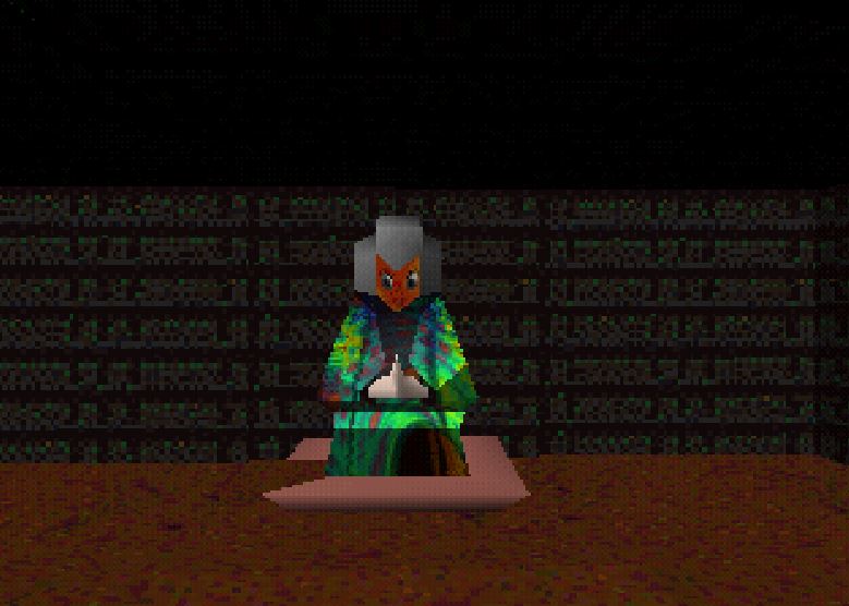 Jour 80 : mis à part le "trip" et la dimension bizarre du jeu, au bout de 80 rêves autant vous dire que ce que je recherche, c'est de tomber sur des éléments inédits, ça a été le cas deux fois ici avec une fillette qui joue et cette prêtresse (?) digne d'une grotte dans Zelda ;p