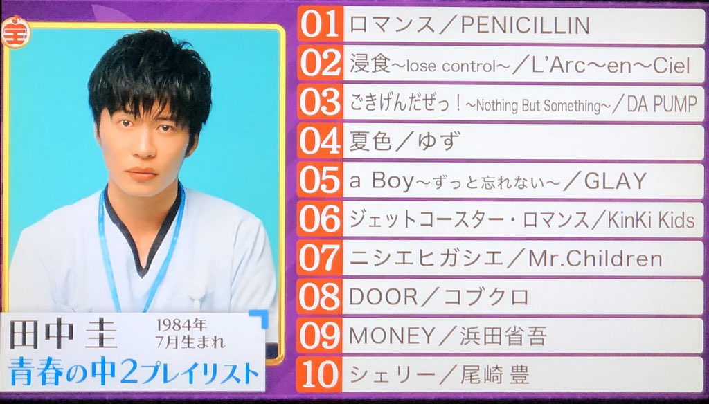 ちーちゃん בטוויטר 青春ソングにkinkiの曲が 普通に嬉しい Kinkikids 田中圭 ジェットコースターロマンス 石原さとみ Toheart