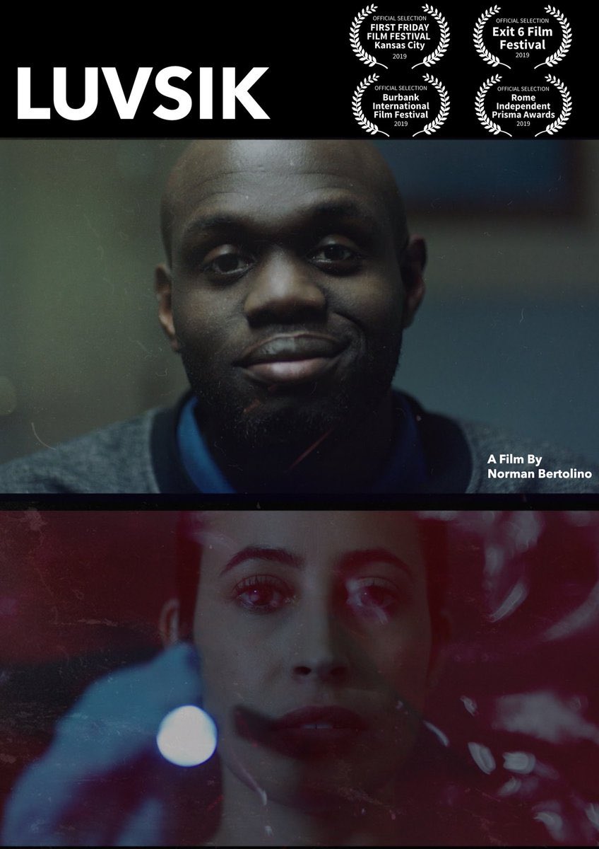 Exit6FilmFest's tweet photo. Short film @Luvsikfilm from director @normanbertolino is now available to watch online. Don’t miss this high-concept sci-fi that opened #exit19. #shortfilm #supportindiefilm https://t.co/8AfoujGvAW