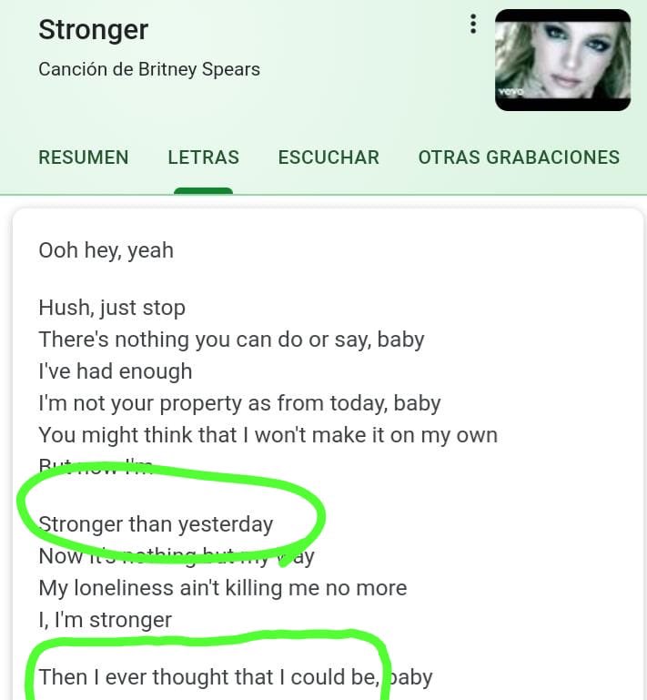 En el discurso de hoy el Presidente del Gobierno ha dicho "Hoy somos más fuertes que ayer como comunidad...Más fuertes de lo que nunca pensamos que podríamos llegar a ser".

Pedro Sázchez parafraseando a Britney Spears. I’m living. 👏🏻👏🏻👏🏻