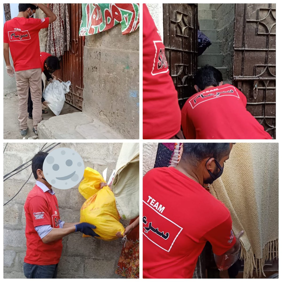 TeamSA_Official's tweet photo. " احساس کرو کچھ خاص کرو "
اس مشکل وقت میں اپنےضرورت مند بہن بھائیوں کو ٹیم سرِعام کی جانب سے راشن دینے کا سلسلہ جاری ہے۔
آج بھی گلشن اقبال ٹاؤن کراچی نے مستحق افراد کو گھر گھر جاکر راشن تقسیم کیا۔
آپ بھی قدم بڑھائیں۔
#TeamSareAamGulshanTown 
@iqrarulhassan https://t.co/sx6K6iwdGQ