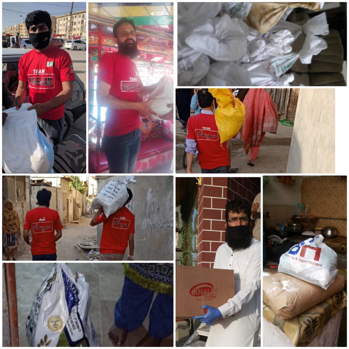 TeamSA_Official's tweet photo. " احساس کرو کچھ خاص کرو "
اس مشکل وقت میں اپنےضرورت مند بہن بھائیوں کو ٹیم سرِعام کی جانب سے راشن دینے کا سلسلہ جاری ہے۔
آج بھی گلشن اقبال ٹاؤن کراچی نے مستحق افراد کو گھر گھر جاکر راشن تقسیم کیا۔
آپ بھی قدم بڑھائیں۔
#TeamSareAamGulshanTown 
@iqrarulhassan https://t.co/sx6K6iwdGQ