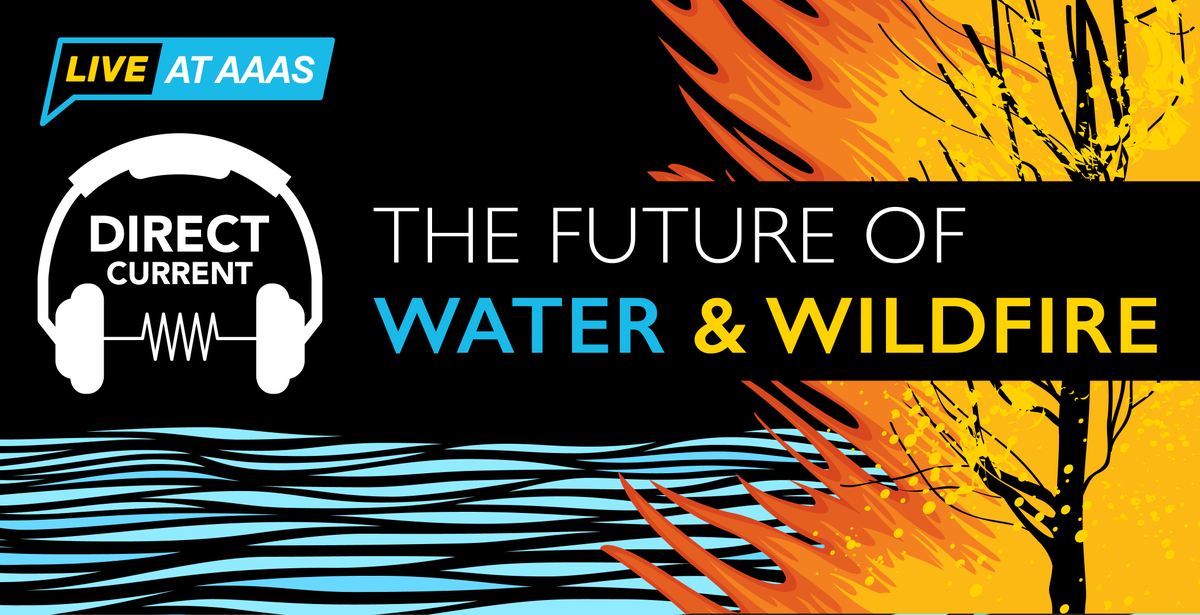 ENERGY's tweet photo. Looking for something to do this weekend? Put on headphones 🎧, kick back, and listen to scientists👩‍🔬 from @PNNLab and @BerkeleyLab dive into the fascinating connections between, water, climate, and wildfires 💦🔗🔥 https://t.co/V1sv6GVQl9 https://t.co/xFVcwfoLgG