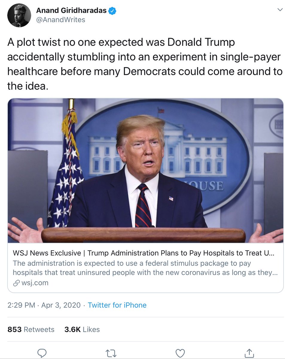 Medicare for All v. “Open the Exchanges and force people to pay huge premiums as millions lose their jobs in the middle of a pandemic”