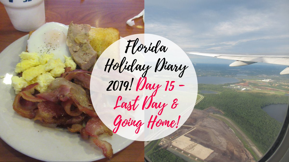 taniaxmichele's tweet photo. Florida Diary: Day 15 - Last day & going home! https://t.co/flRM9fdGhL #Orlando #Flroida #holiday #LastDay #travel #travelDay #lbloggers #thegirlgang #disney #disneyworld #airport #ponderosa #thunderstorm @UKBloggerRT @TheGirlGangHQ https://t.co/B1dIjbZHjd