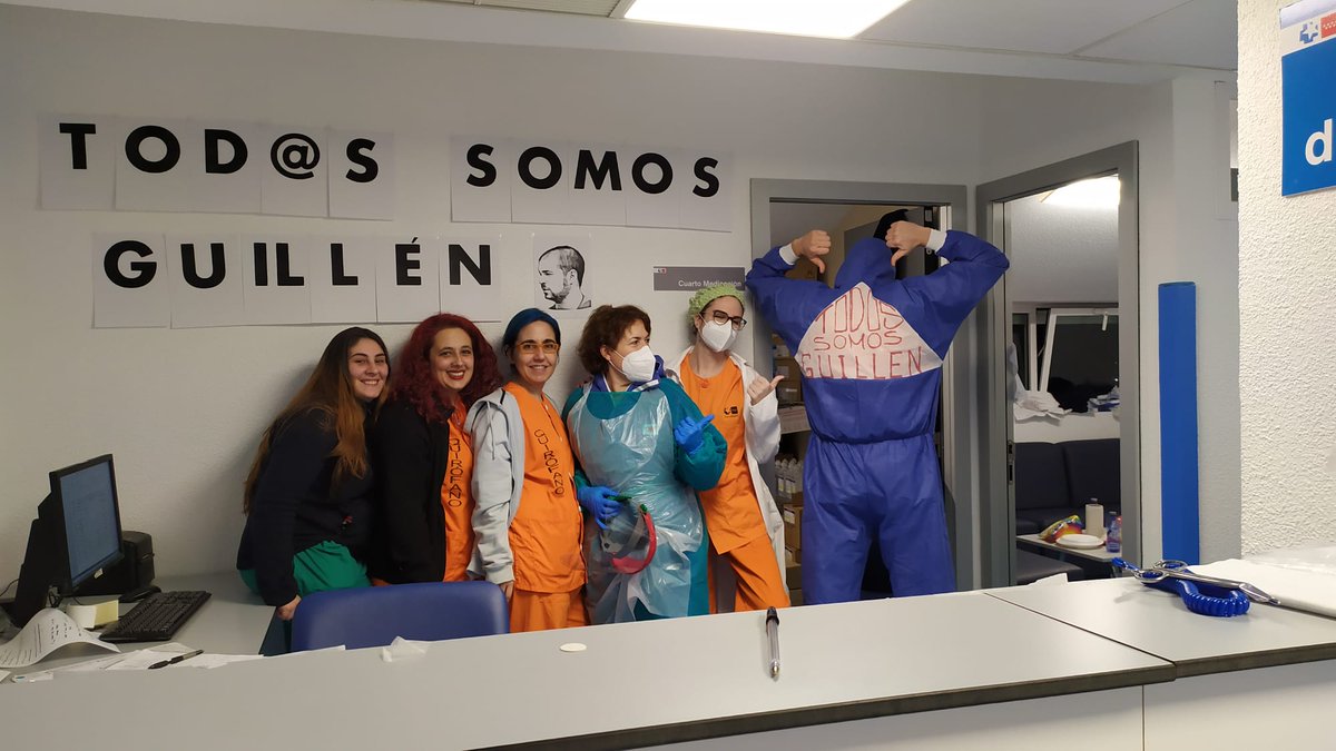 guillen_barrio's tweet photo. Estoy abrumado por las muestras de apoyo y solidaridad que me llegan de todas partes con el hashtag #TodxsSomosGuillen La mejor respuesta posible frente a la mentira y la descalificación. ¡Muchas gracias compañer@s! https://t.co/WT7uKOrE0Q