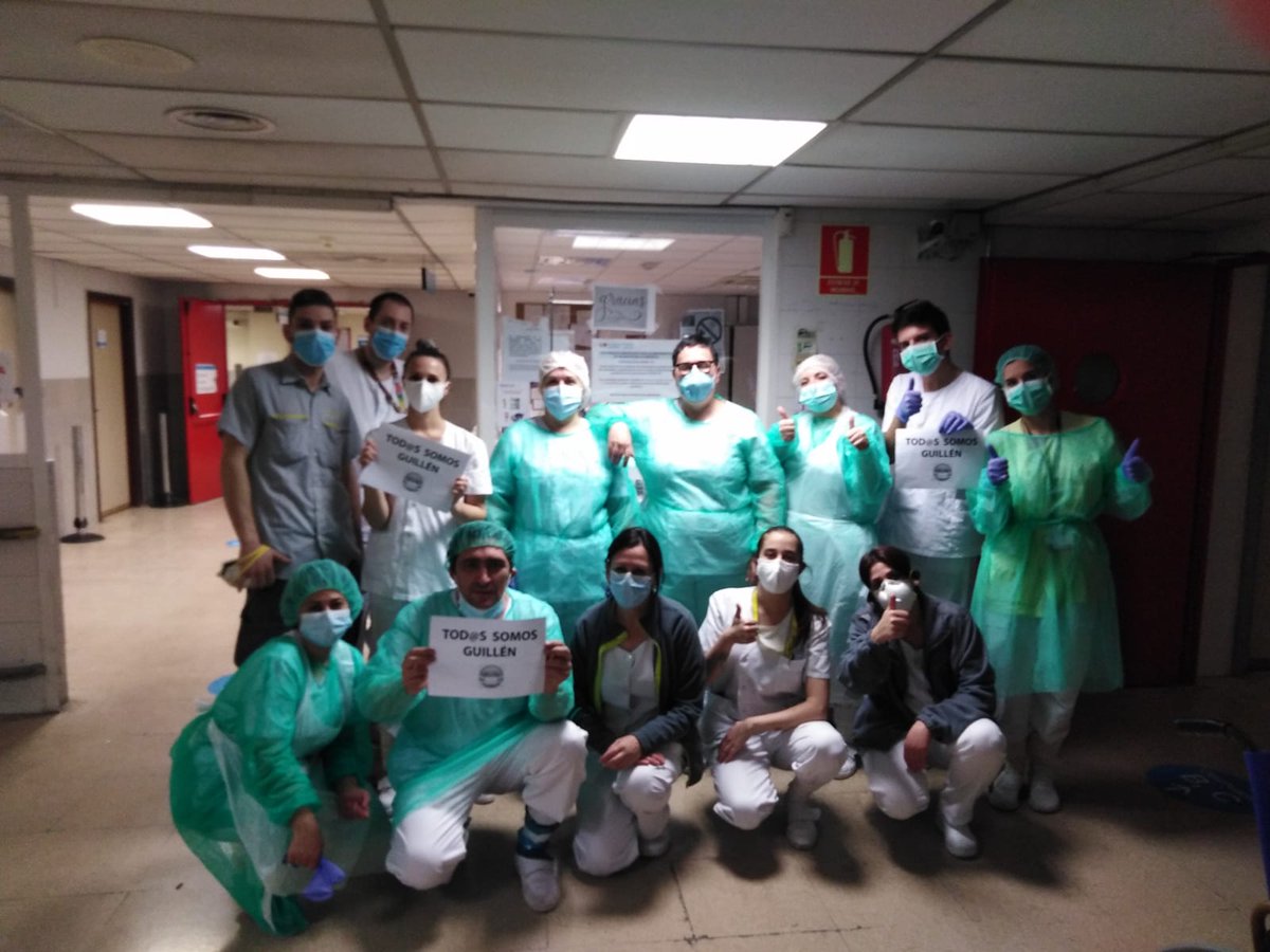 guillen_barrio's tweet photo. Estoy abrumado por las muestras de apoyo y solidaridad que me llegan de todas partes con el hashtag #TodxsSomosGuillen La mejor respuesta posible frente a la mentira y la descalificación. ¡Muchas gracias compañer@s! https://t.co/WT7uKOrE0Q