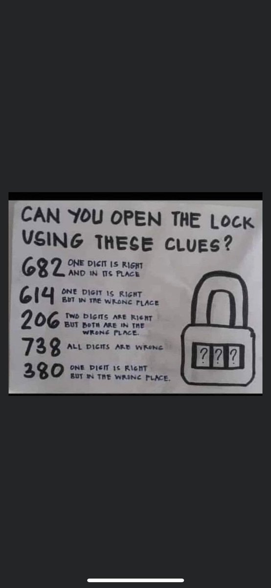 nr147's tweet photo. Daily brain teaser🤓 https://t.co/Nham9G01Iz
