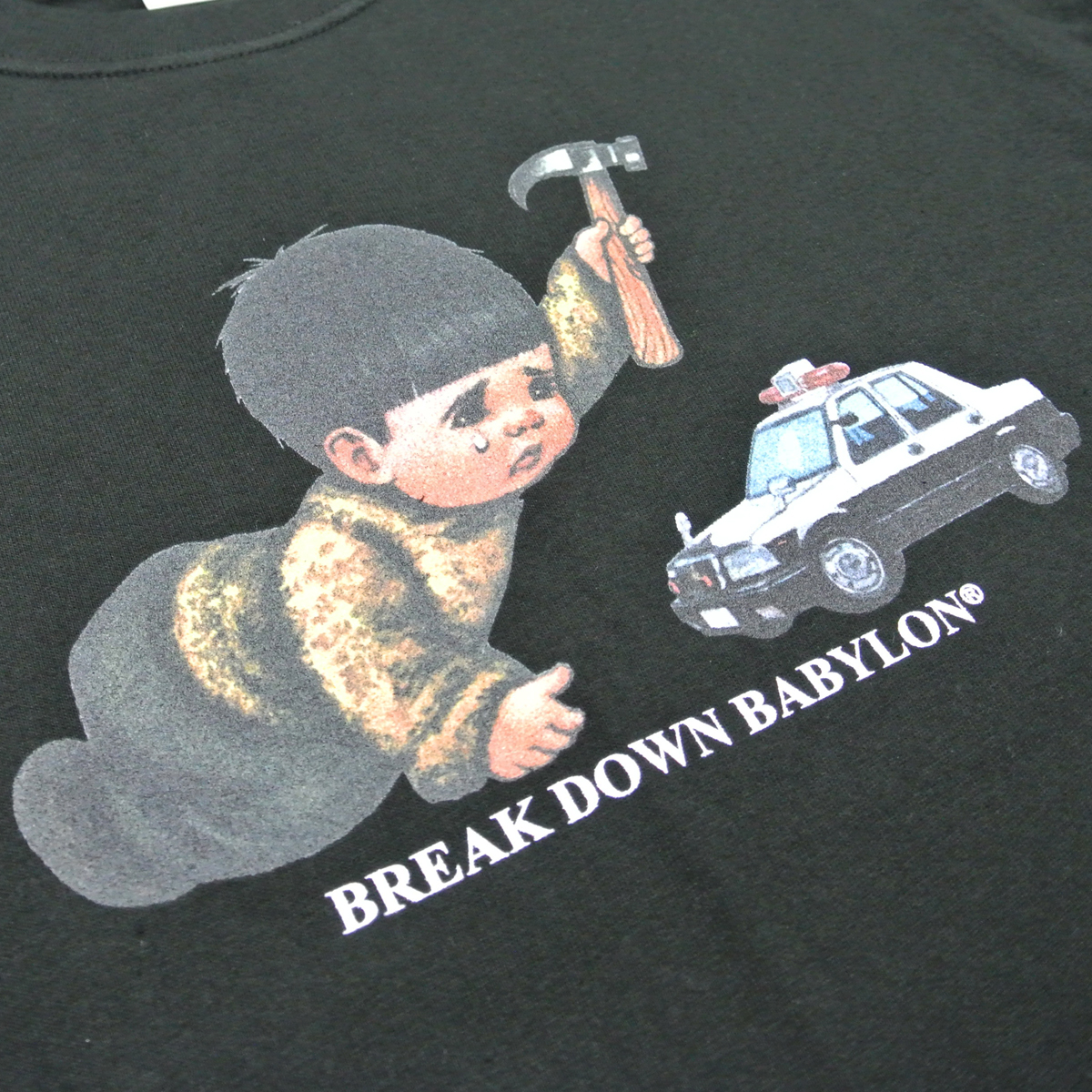 GimmeFiveShop's tweet photo. 本日19時より発売開始〜
WEB先行販売になります！！
BDB S/S TEE baby （NEW）
Price:5,500yen (tax in)
#BDB 
#BreakDownBabylon
https://t.co/Ncfr4KN3ye https://t.co/F7Tnub3mhm