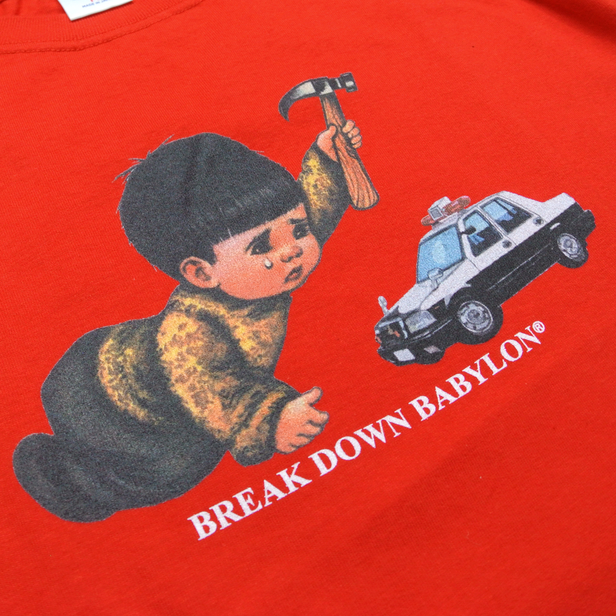 GimmeFiveShop's tweet photo. 本日19時より発売開始〜
WEB先行販売になります！！
BDB S/S TEE baby （NEW）
Price:5,500yen (tax in)
#BDB 
#BreakDownBabylon
https://t.co/Ncfr4KN3ye https://t.co/F7Tnub3mhm