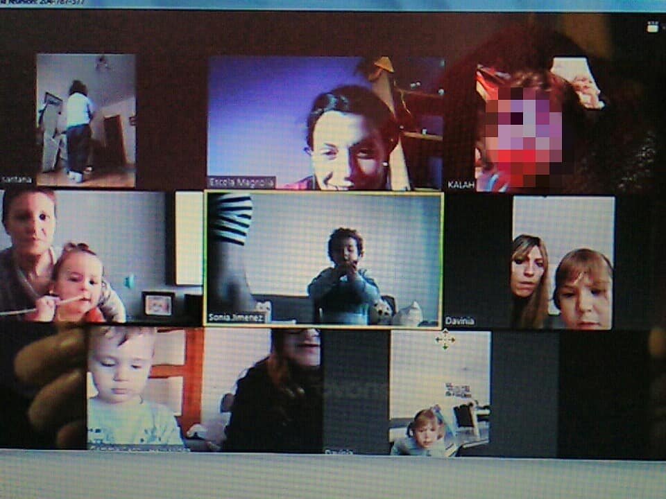 escolamagnolia's tweet photo. Aquesta setmana hem fet al Magnolia la 1a prova pilot on-line! Emotives videoconferencies que ens han fet vibrar d’emocio a petits i grans! Repetirem!🤗🤗 #MagDirecte #Mag_Bcn https://t.co/cK6Vrvy7ur
