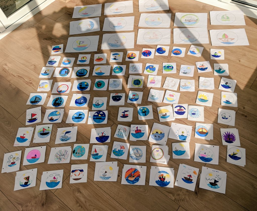 Wow! So many great designs for our next sailing badge! Thank you to everyone who has entered. We'll be asking which ones you like best over on Facebook, and the committee will take final look later this month! ⛵🌞😎