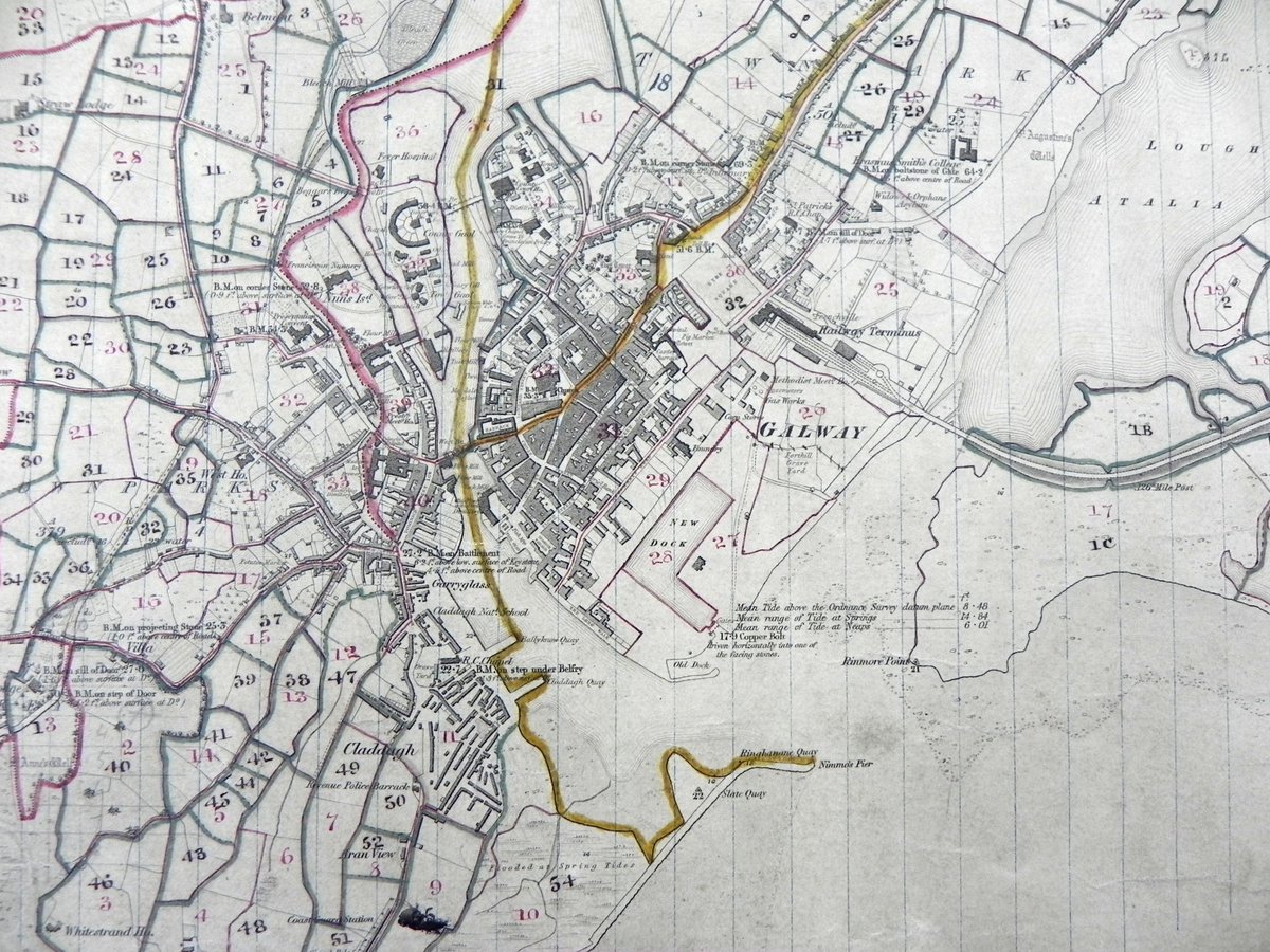 3/5 The main purpose of the Ordnance Survey (est. 1824) was to accurately map the country to facilitate the primary valuation. The valuators used the 6 inch maps made by the OS to carry out the valuation. We hold extensive records for both. #Archive30  @explorearchives