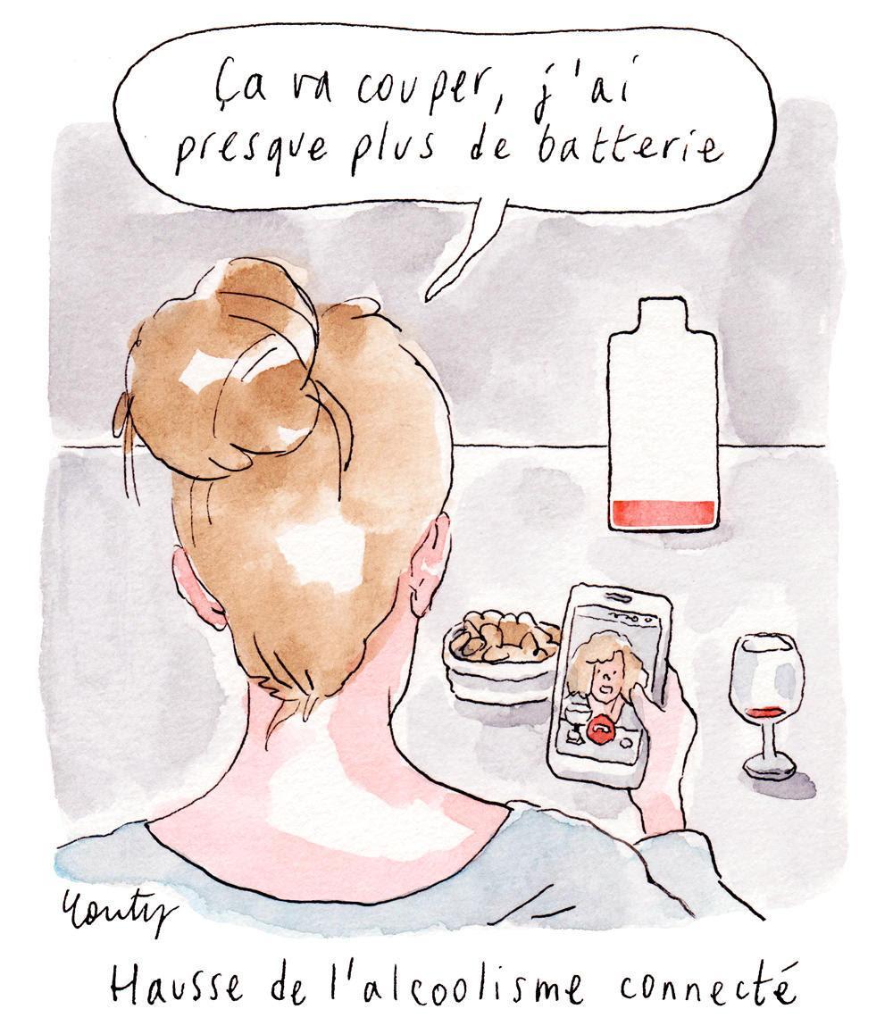 Telerama's tweet photo. Le dessin du jour, par @JulienCouty. https://t.co/xxUrI7dFja