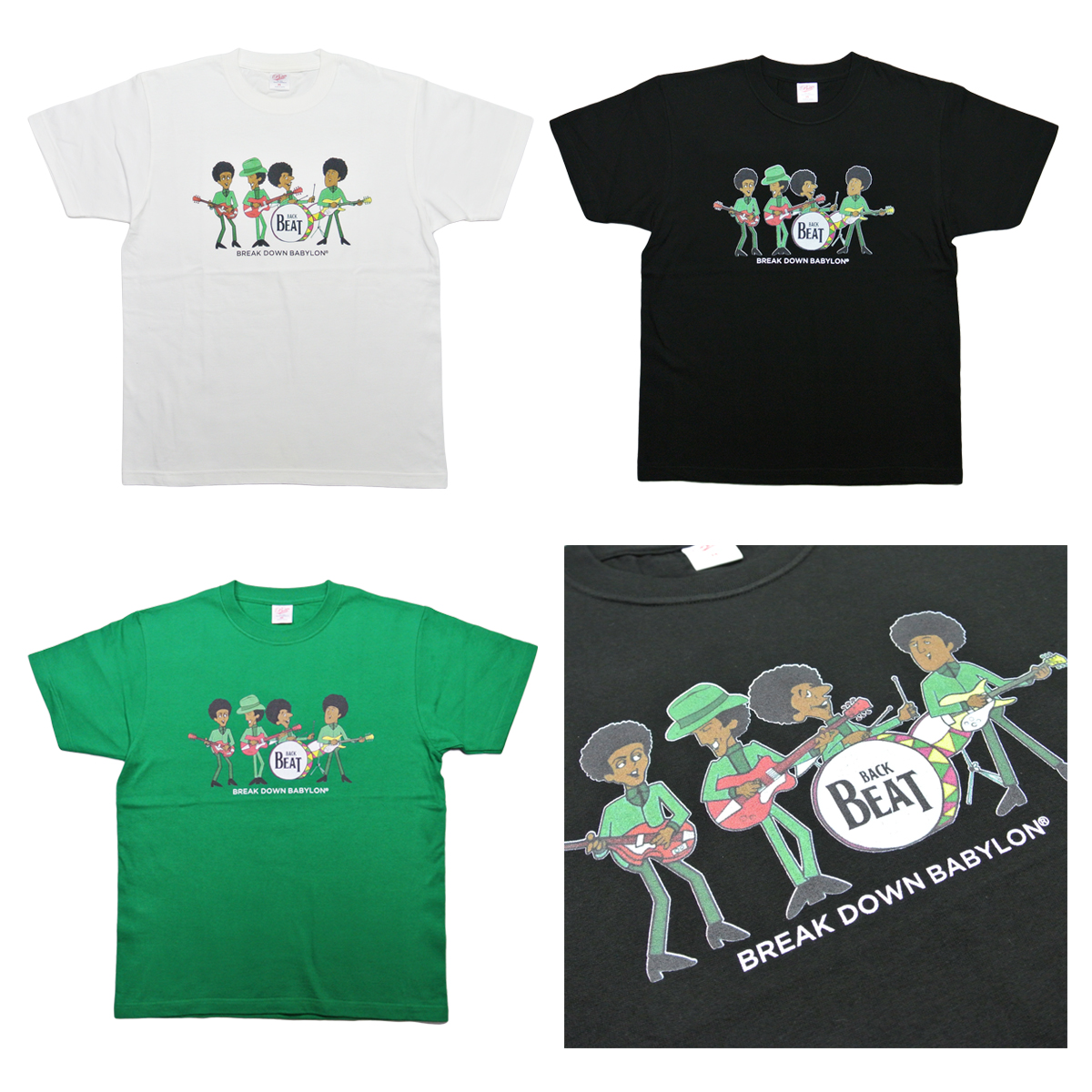 GimmeFiveShop's tweet photo. BDB S/S TEE back beat（NEW）
Price:5,500yen (tax in)
https://t.co/tROphbiCx6
#BDB 
#BreakDownBabylon https://t.co/lHdsrgtmvn