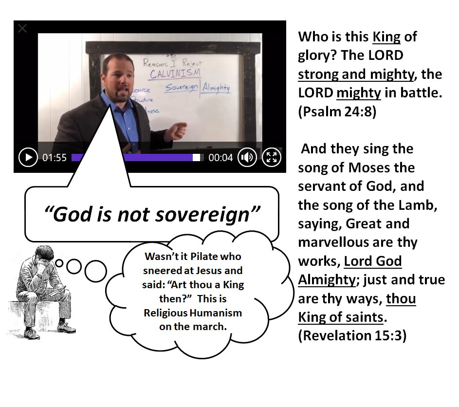 weecalvin1509's tweet photo. @smith_clips @SawdustOf We know you always have to cut @BroSpencer some slack. But when he starts playing "sovereign" off against "Almighty" then his first need is a #BasicDictionary
FTR: When it comes to $$, he is happy to facilitate you buying #Calvinist books. No whiteboard then. #oldpaths https://t.co/04UuwlcGXl