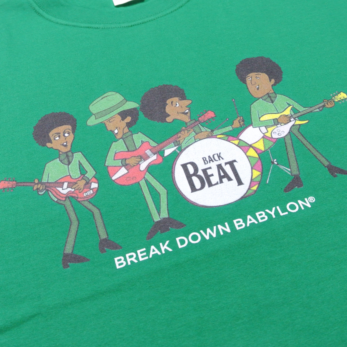 GimmeFiveShop's tweet photo. BDB S/S TEE back beat（NEW）
Price:5,500yen (tax in)
https://t.co/tROphbiCx6
#BDB 
#BreakDownBabylon https://t.co/lHdsrgtmvn