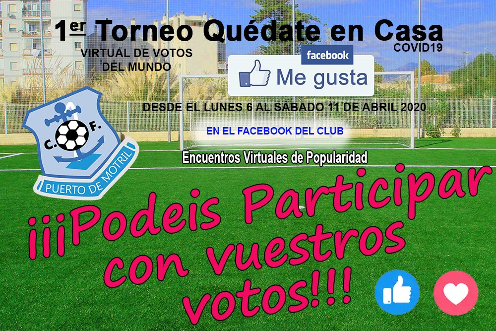 Esta Semana Santa ¡¡¡ Nos quedamos en casa ¡¡¡ , pero tenemos torneo