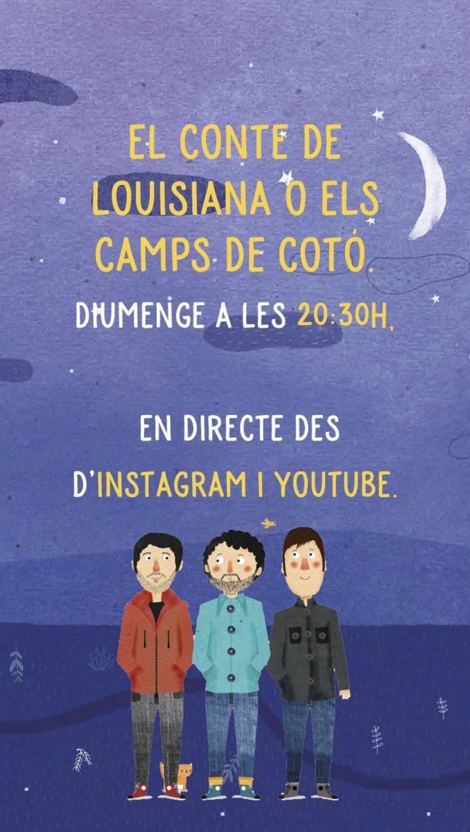 Nens i nenes, mares i pares, llibreters, bibliotecaris... us volem anunciar una sorpresa!!! Demà diumenge a les 20.30 h <a href="/amicsdelesarts/">Els Amics de les Arts</a> ens explicaran un conte molt especial per anar a dormir: LOUISIANA O ELS CAMPS DE COTÓ, il·lustrat per la Txell Darné! No us ho perdeu!
