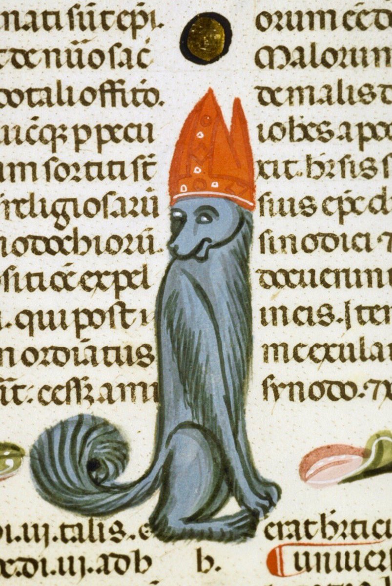 The Dog Bishop[Lyon, MS 5128, 14th c.]