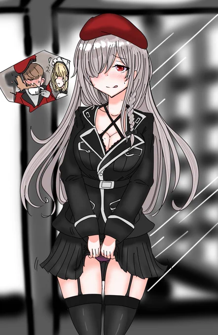 G36C 언니몰래 쓸쩍 보여주고 있는 지상렬씨~